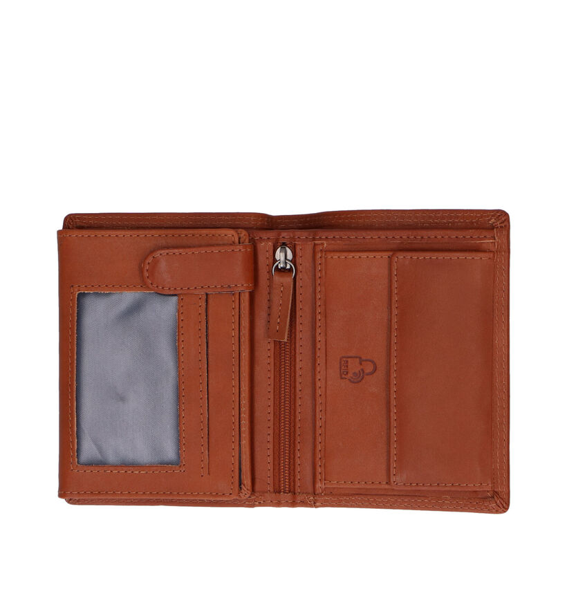 Euro-Leather Cognac Portefeuille voor heren (310404)