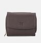 Crinkles Bordeaux Portemonnee met Rits voor dames (381740)
