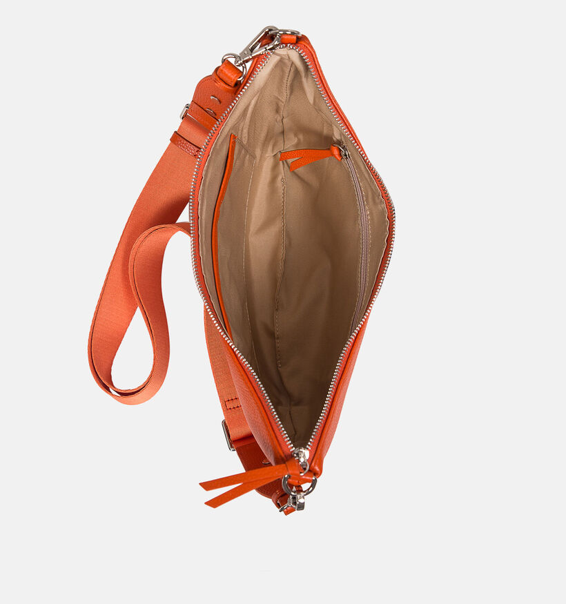 Crinkles Sac porté croisé en Orange pour femmes (342314)