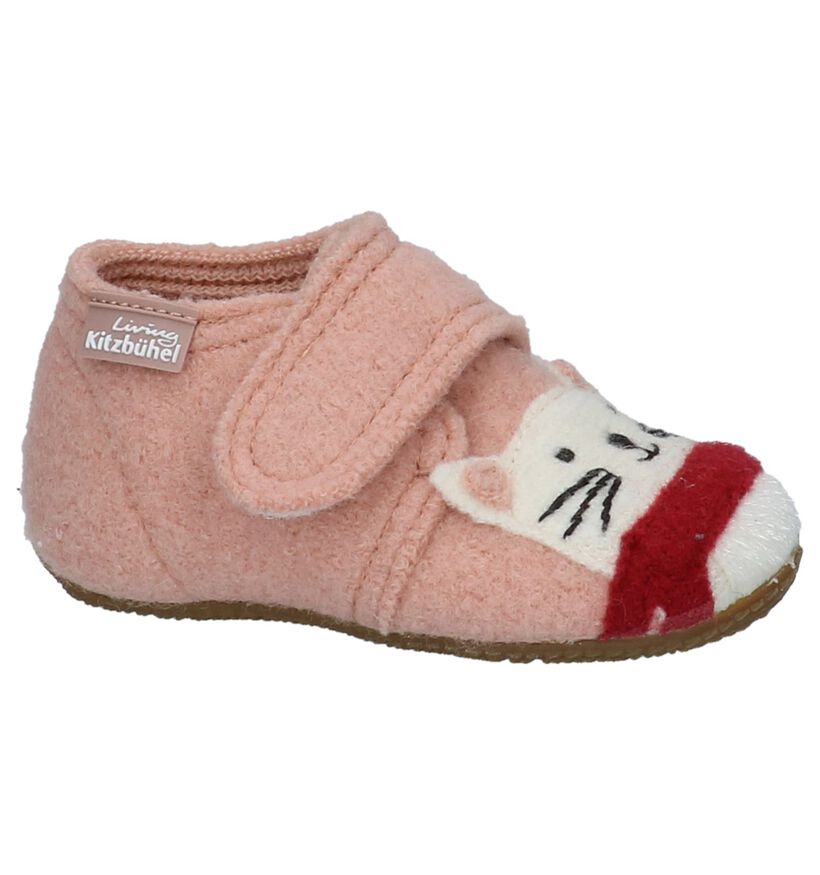 Licht Roze Babypantoffels Living Kitzbühel in wol (235472)