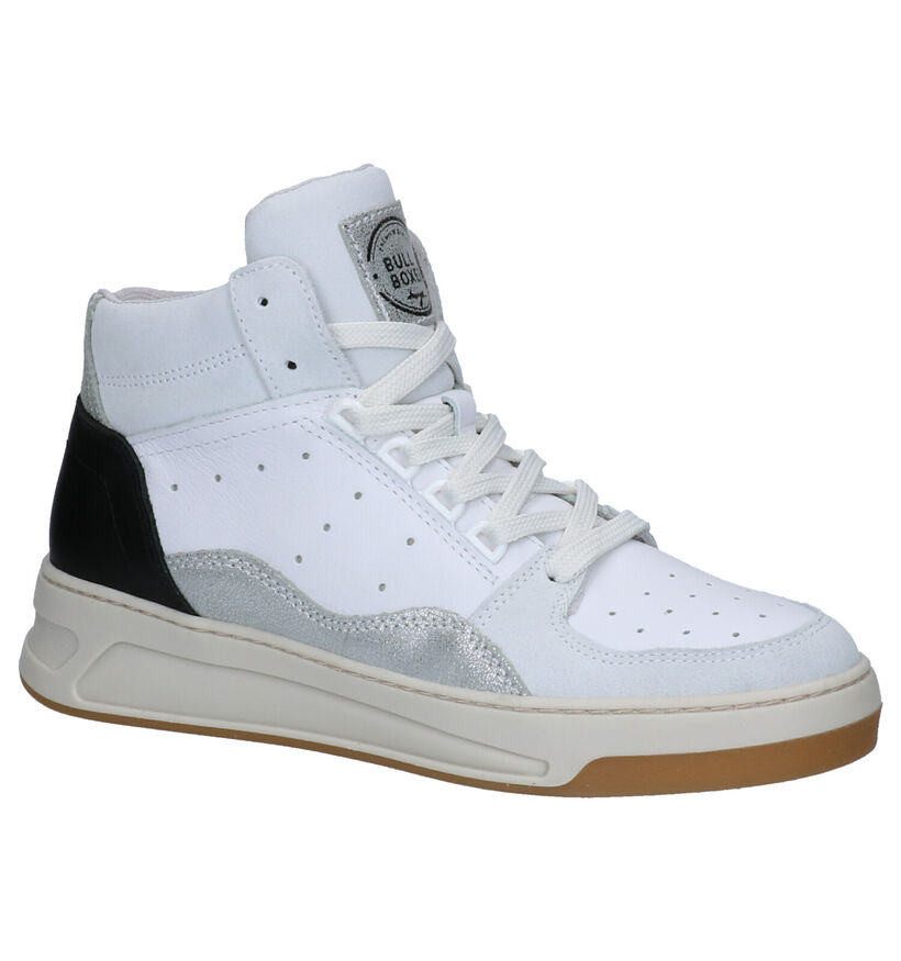 Bullboxer Witte Sneakers in leer (266091)