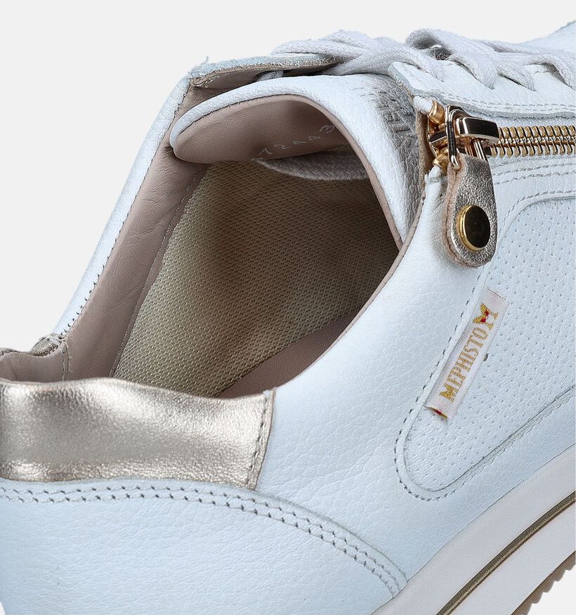 Mephisto Leeni Baskets en Blanc pour femmes (354286) - pour semelles orthopédiques