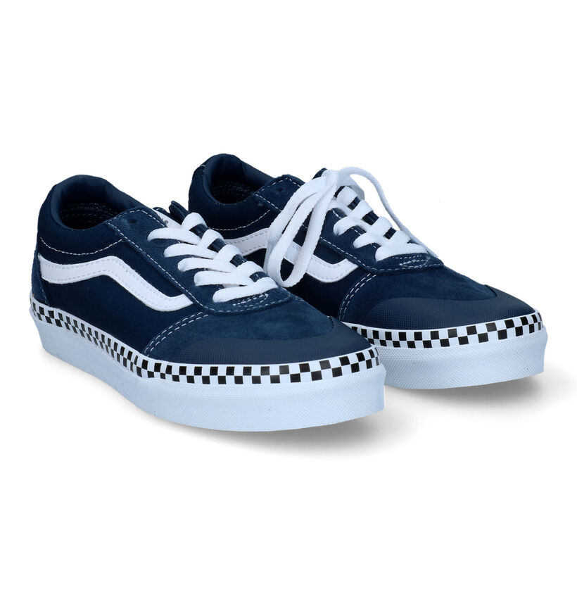 Vans Ward Baskets en Bleu pour filles, garçons (317521)