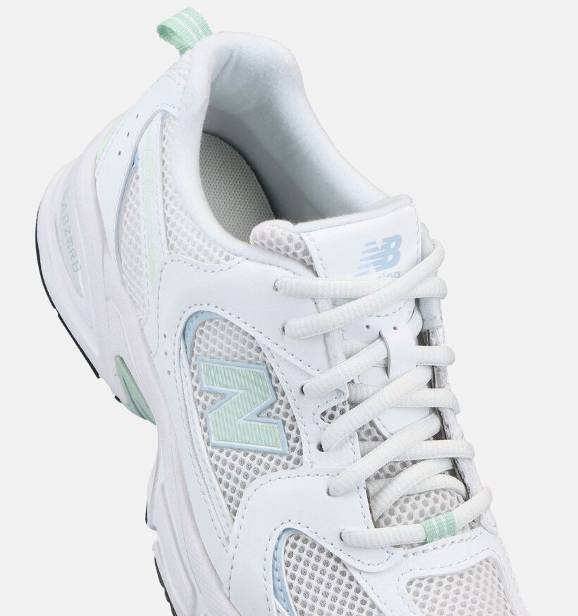 New Balance 530 Baskets basses en Blanc pour filles (366208) - pour semelles orthop&eacute;diques