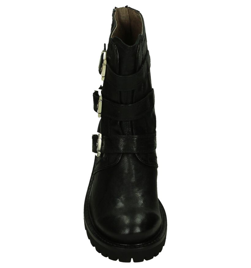 NeroGiardini Zwarte Biker Boots, , pdp