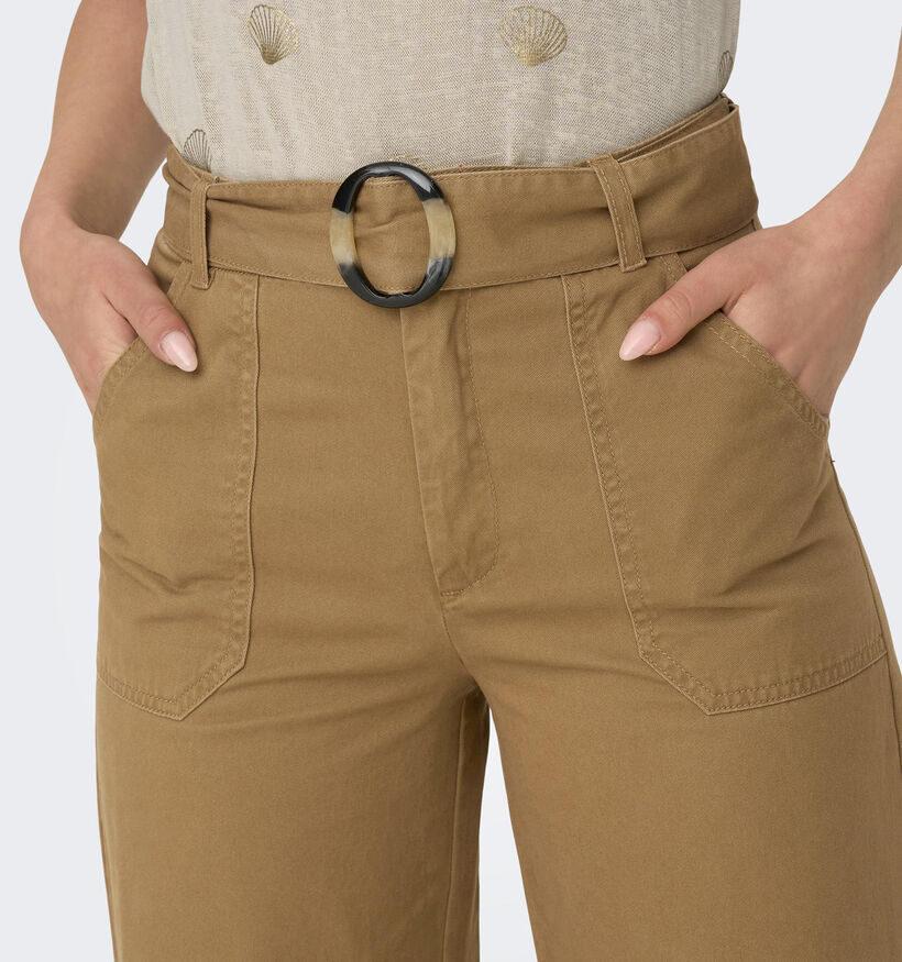 JDY Haven Camel Wijde broek voor dames (331931)