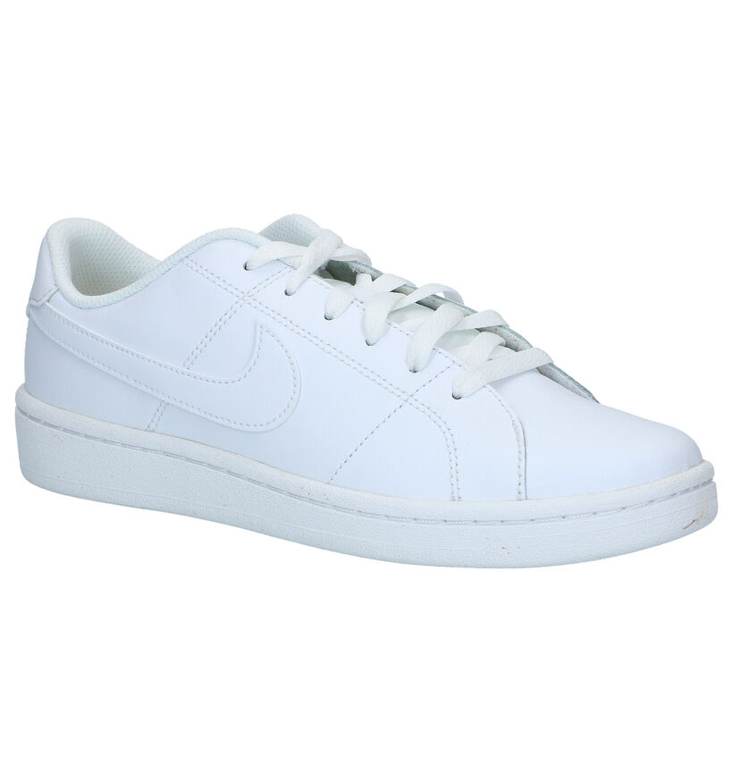 Nike Court Royale Baskets en Noir en cuir (290967)