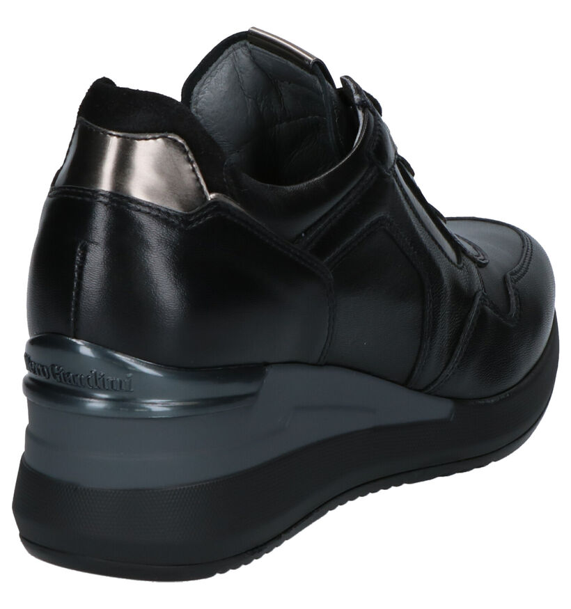 NeroGiardini Chaussures à lacets en Noir en cuir (259804)