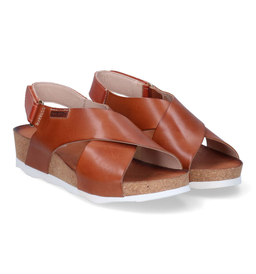 Pikolinos Mahon Sandales en Cognac pour femmes (339571)