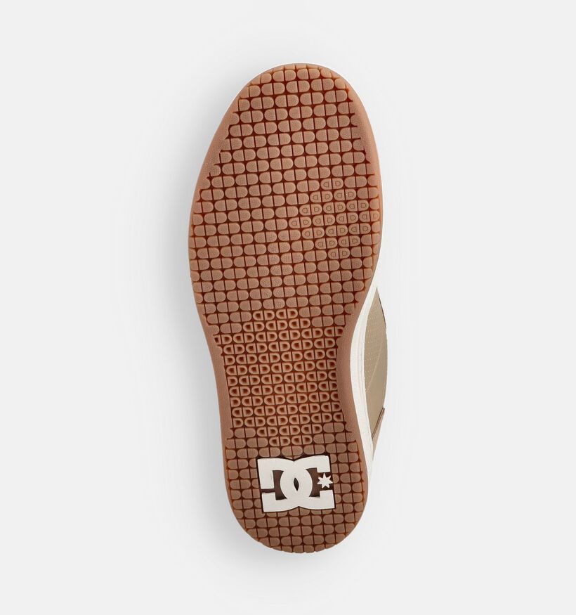 DC Shoes Astrix Baskets basses en Beige pour hommes (360765) - pour semelles orthopédiques