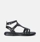 Tamaris Zwarte Romeinse sandalen voor dames (356934)