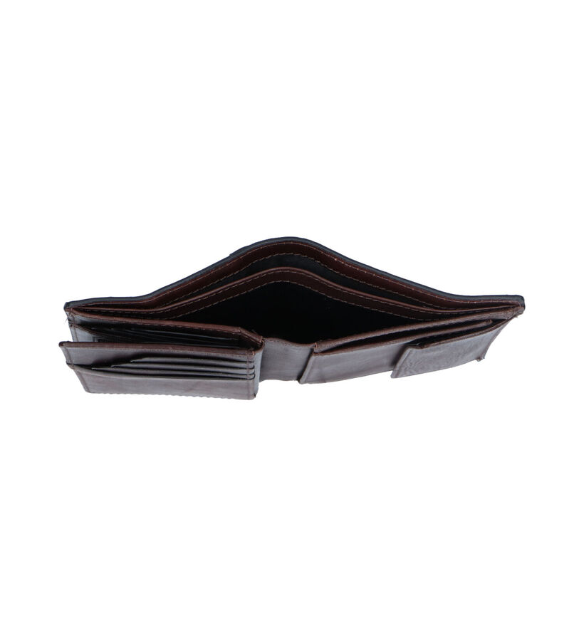 Maverick Bruine Portefeuille voor heren (358836)