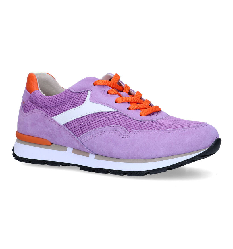 Gabor OptiFit Paarse Sneakers voor dames (323149) - geschikt voor steunzolen