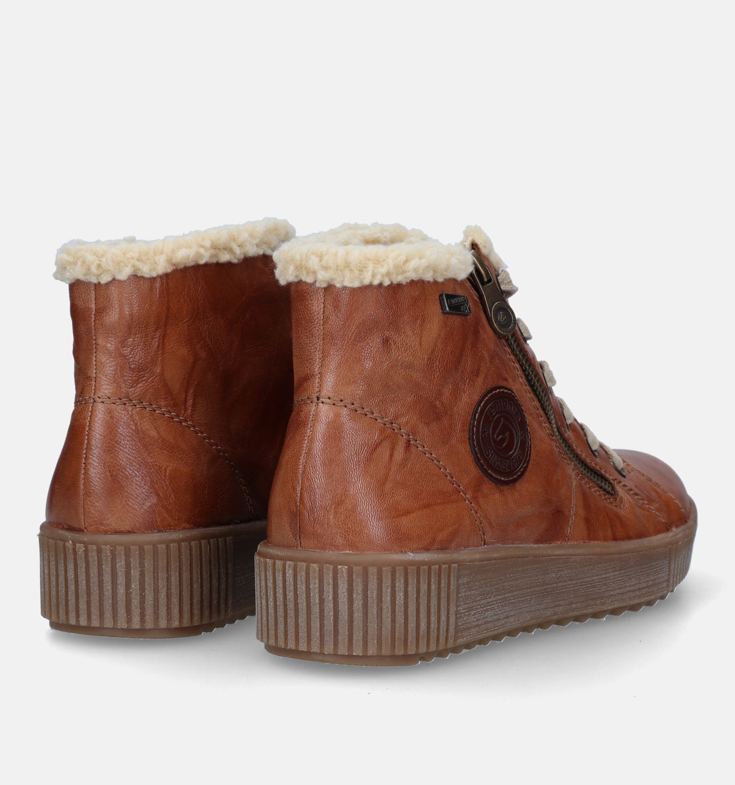 Remonte Baskets tanches en Cognac Femmes Baskets en ligne sur