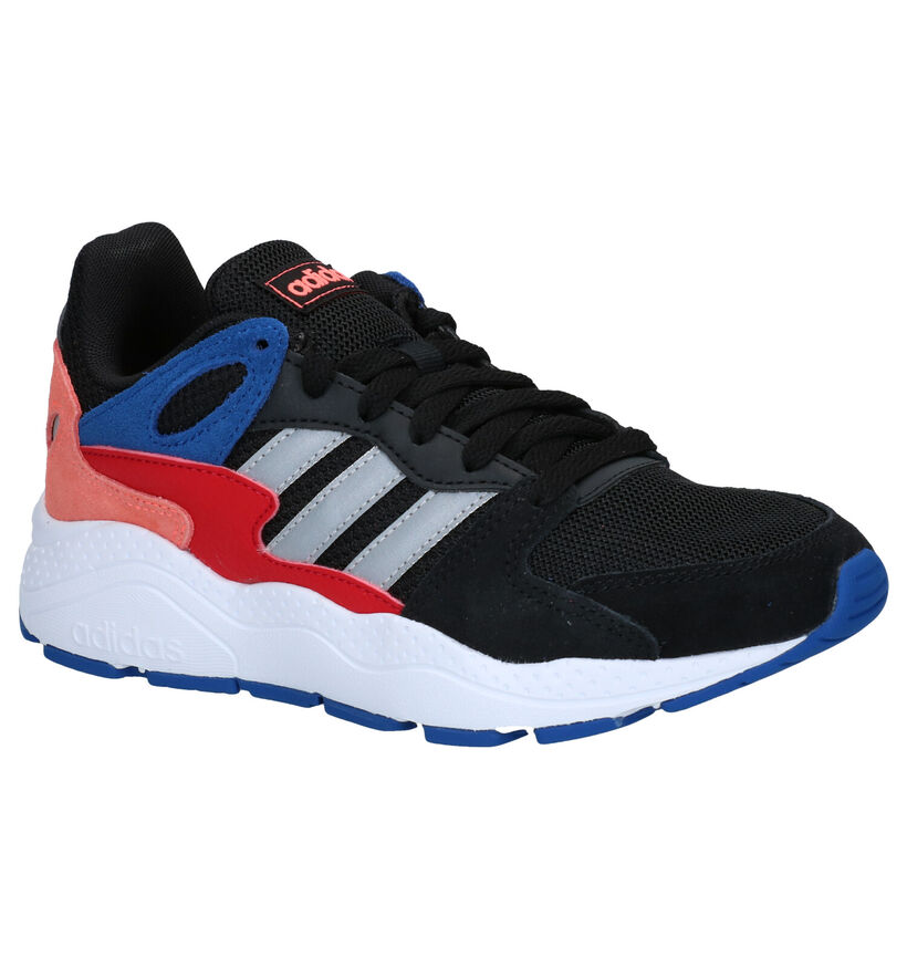 adidas Crazychaos Baskets en Noir en cuir (273481)