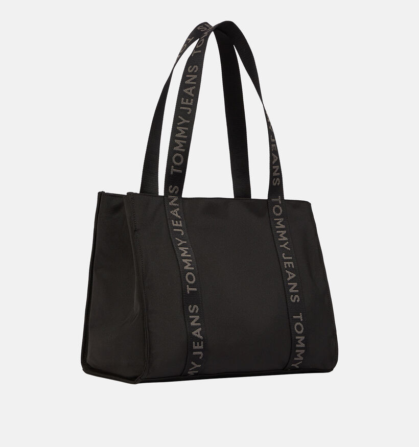 Tommy Hilfiger TJW Ess Daily Tote Cabas avec fermeture éclair en Noir pour femmes (349983)