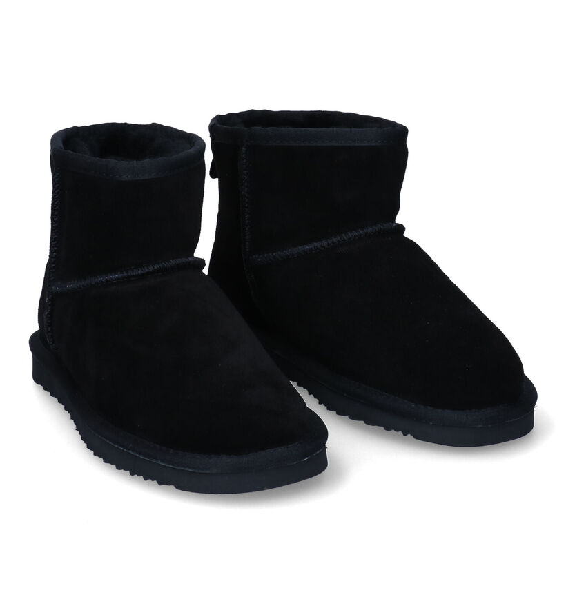 Hampton Bays Blauwe Boots in daim (300086)