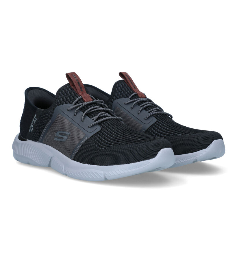 Skechers Ingram Bracket Slip-ins en Noir pour hommes (341847)