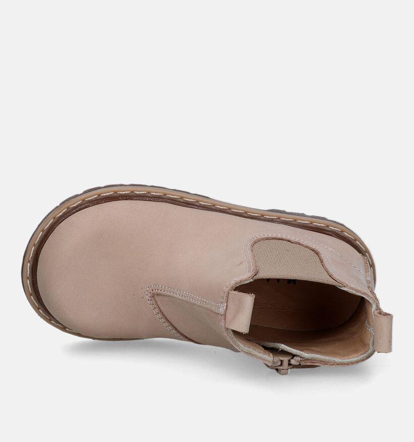 Milo & Mila Boots pour bébé en Beige pour filles, garçons (332094) - pour semelles orthopédiques