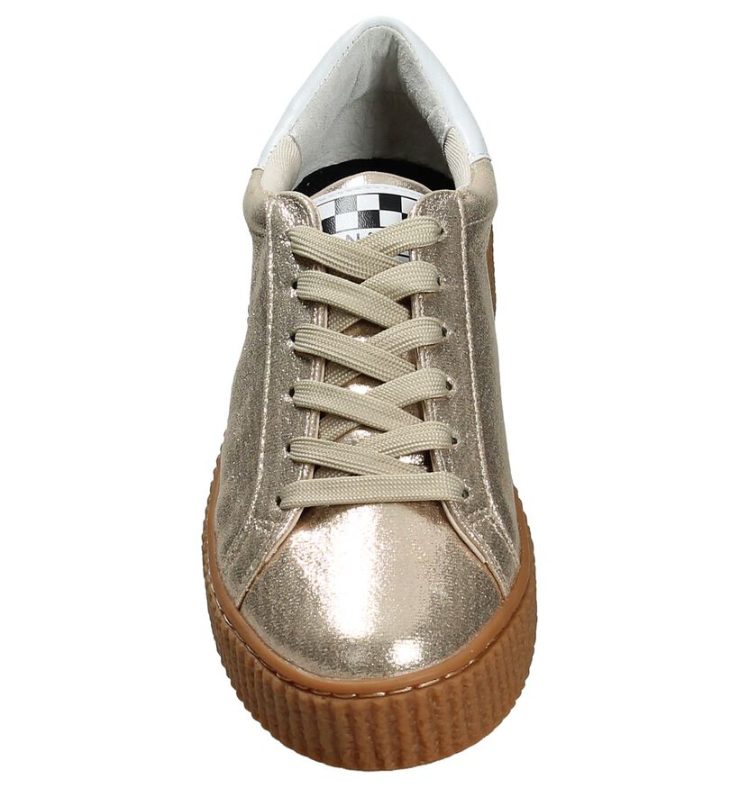 Rose Gold Sneakers No Name, , pdp