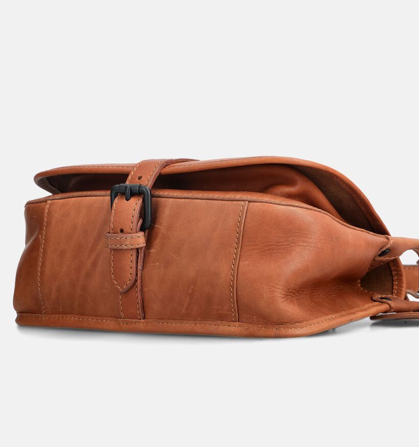 Saccoo Moon Cognac Crossbody Tas voor dames (366280)