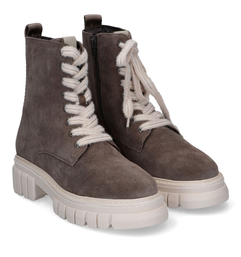Maruti Maxim Beige Bottines voor dames (314977)