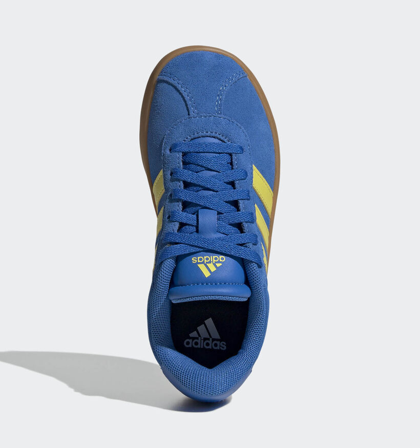 adidas VL Court 3.0 Gele Sneakers voor jongens, meisjes (350160)