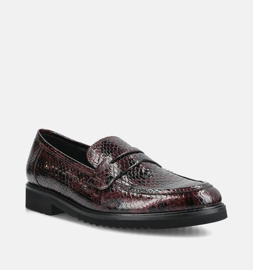 Gabor Bordeaux Loafers voor dames (376968)