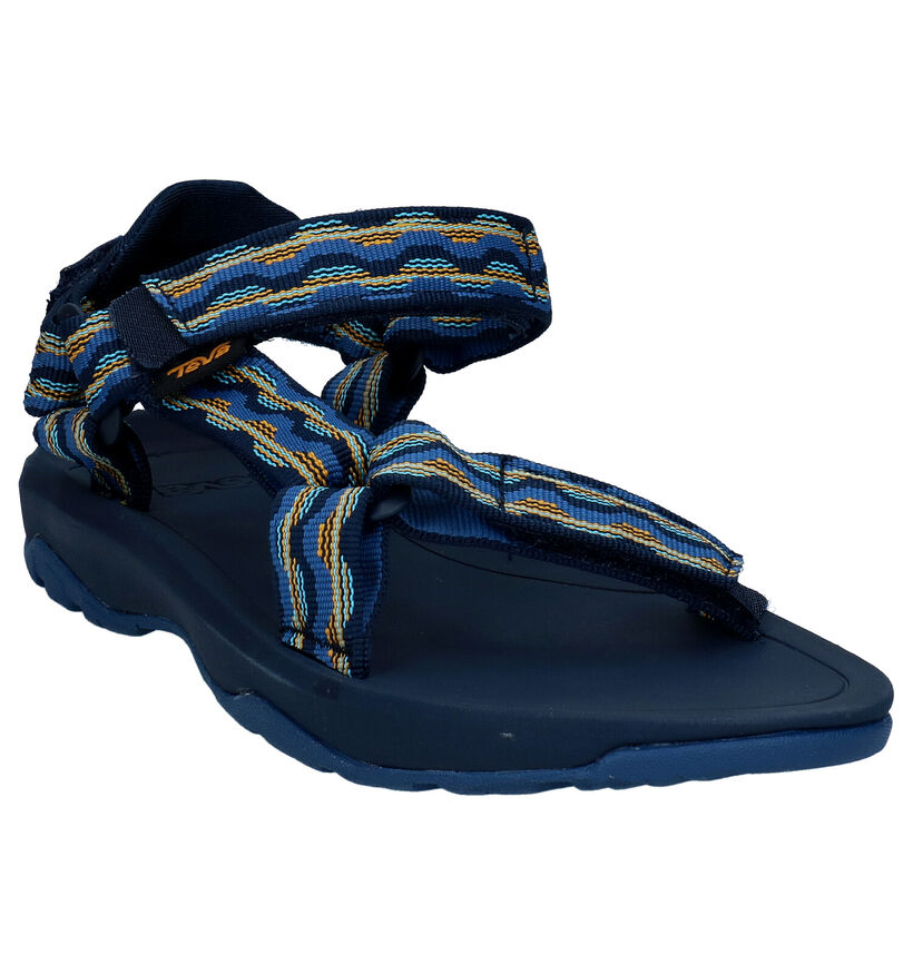 Teva Hurricane Blauwe Sandalen in stof (286623)