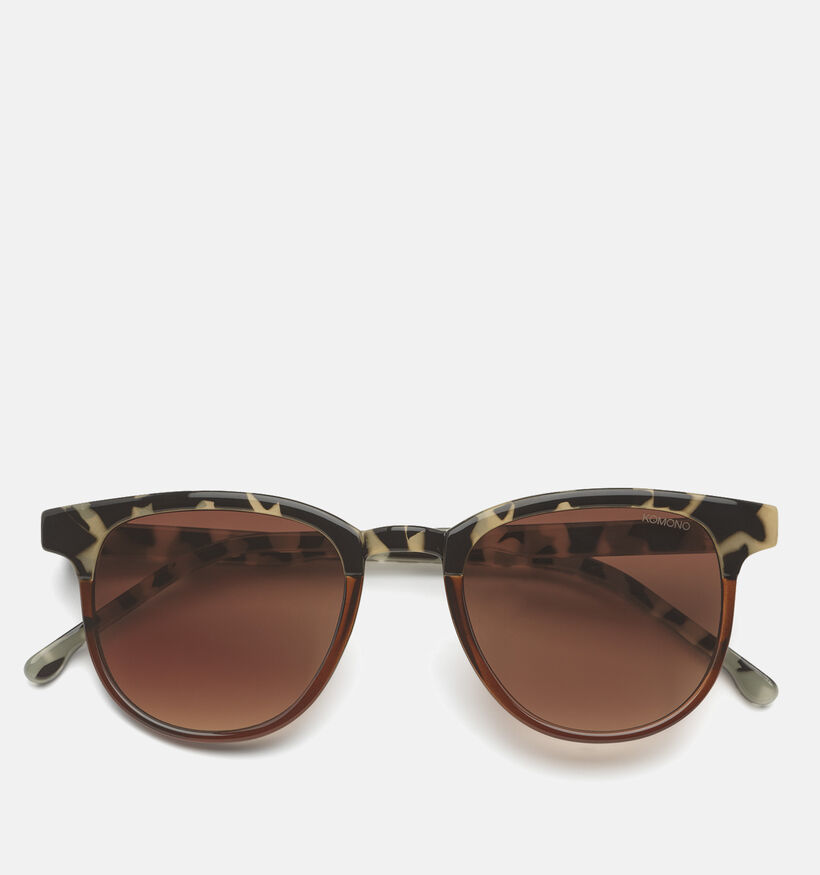Komono Francis Bronze Bobcat Bruine/Zwarte Zonnebril voor dames (355183)