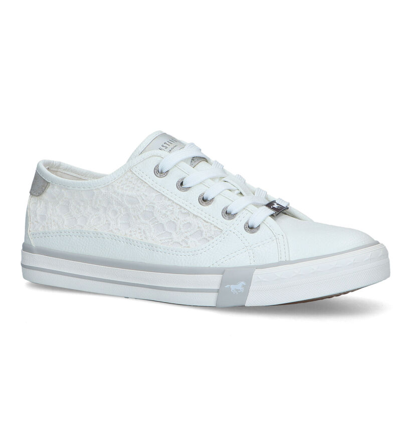 Mustang Witte Sneakers voor dames (320430)