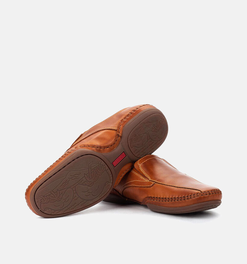 Pikolinos Puerto Rico Mocassins en Cognac pour hommes (356157) - pour semelles orthopédiques