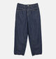 comma Liv Dark Denim Blauwe Barrel Jeans voor dames (379441)