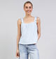 Pieces Sastina Strap D&eacute;bardeur en Bleu pour femmes (369201)