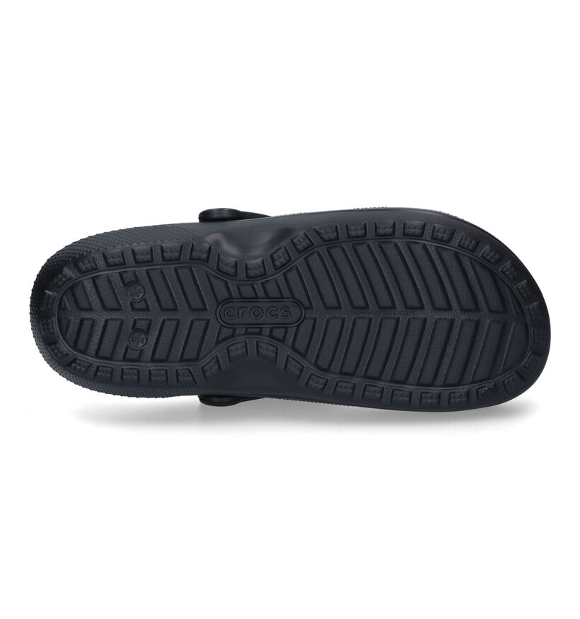 Crocs Classic All Lined Nu-pieds en Noir pour hommes (347562)