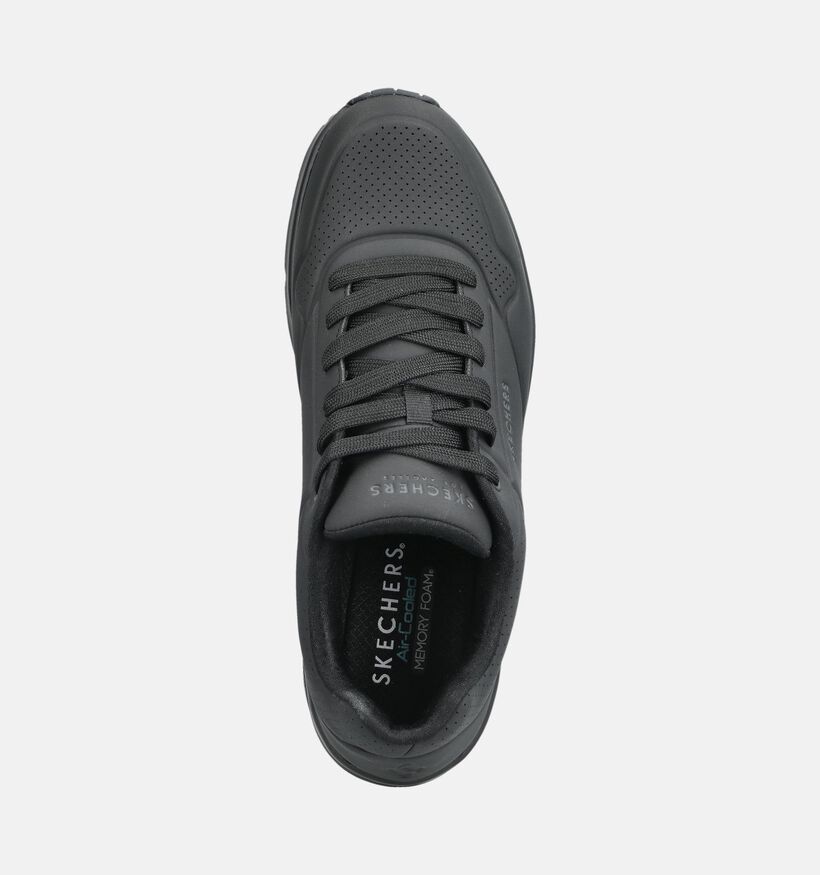 Skechers Uno Stand On Air Baskets basses en Noir pour hommes (377003)