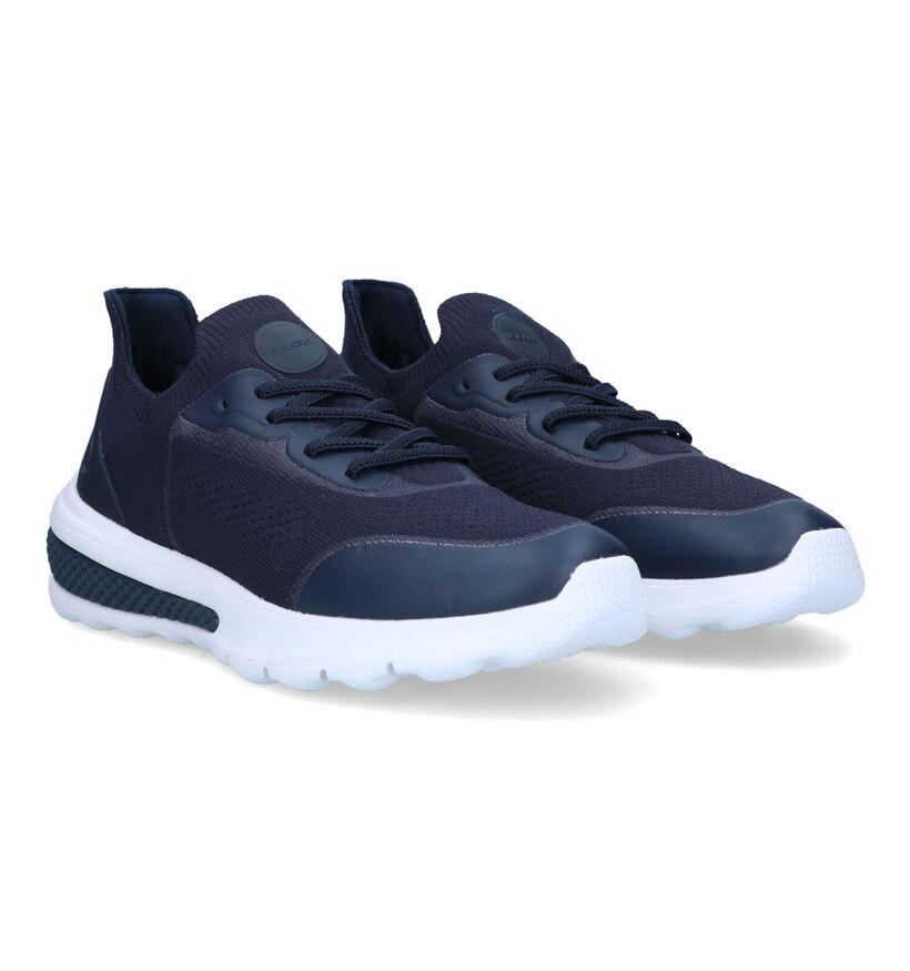 Geox Spherica Actif Groene Sneakers voor dames (326679) - geschikt voor steunzolen