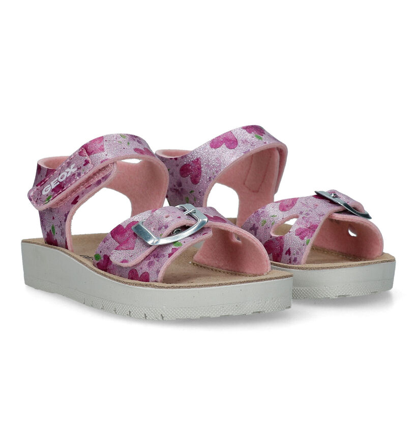 Geox Costarei Sandales en Rose pour filles (335043)