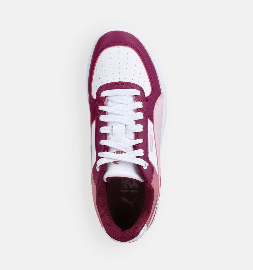 Puma Caven III Baskets basses en Fuchsia pour filles (375585) - pour semelles orthop&eacute;diques