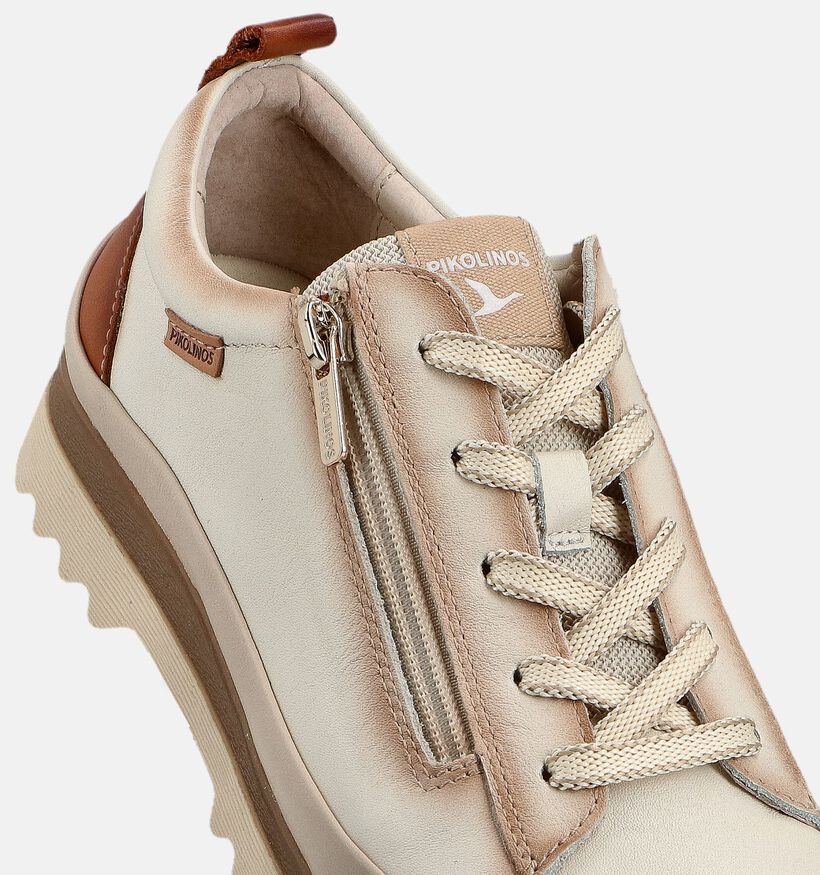 Pikolinos Vigo Chaussures à lacets en Écru pour femmes (363886) - pour semelles orthopédiques