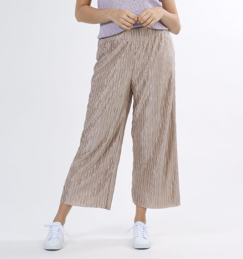 Vila Pleasa Pantalon en Taupe (300304)