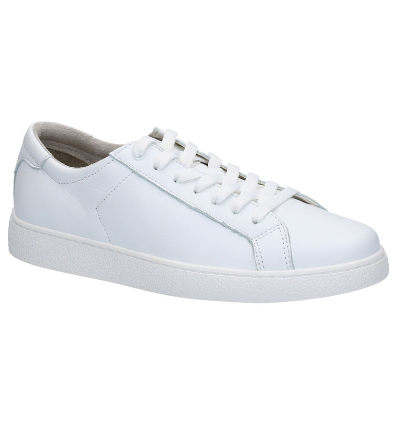 Tamaris Chaussures à lacets en Blanc en cuir (269806)