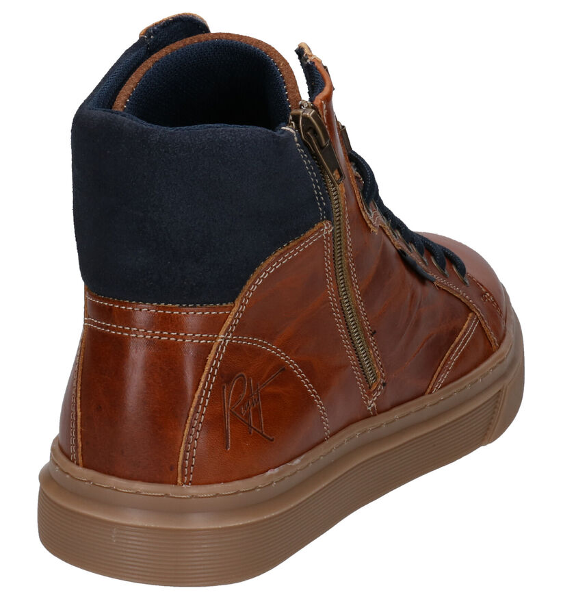 Bullboxer Cognac Hoge Schoenen in leer (279115)