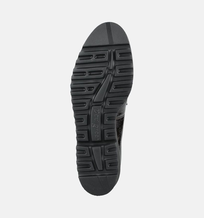 Paul Green Chaussures plates en Brun fonc&eacute; pour femmes (379781)