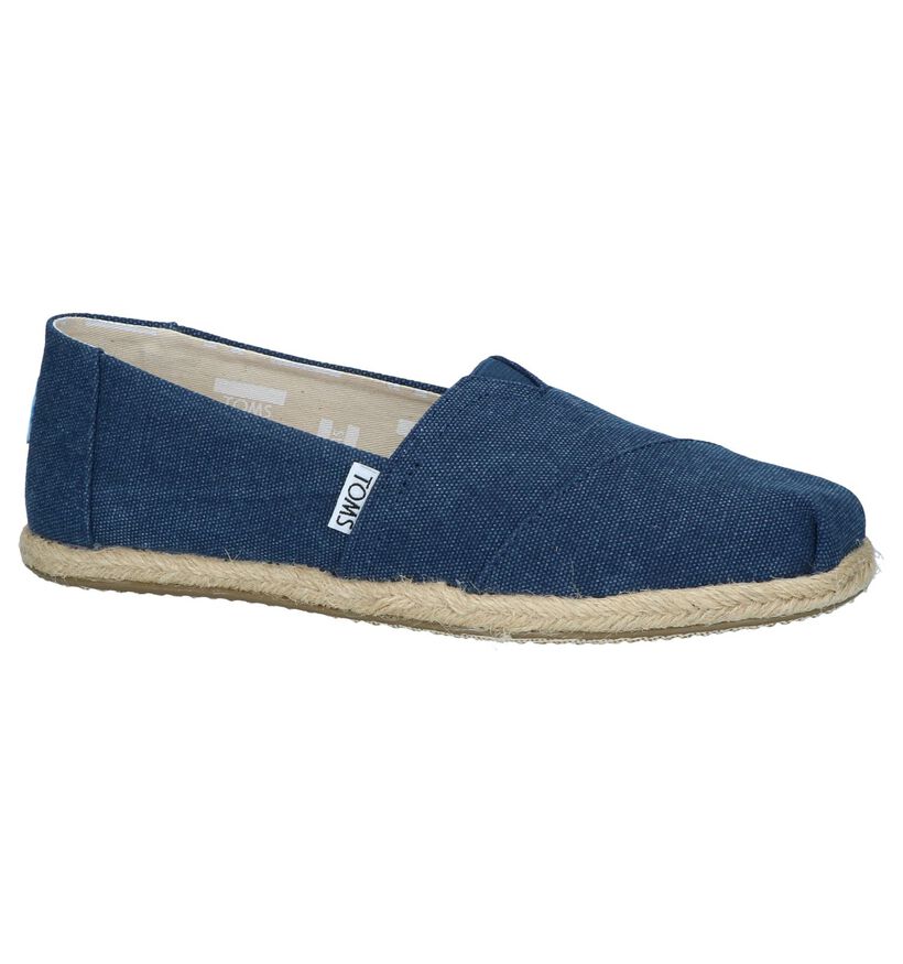 Toms Alpargata  Espadrilles en Gris en textile (269359)