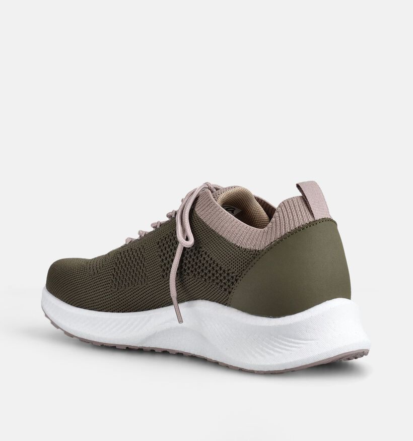 Ara Kakigroene Veterschoenen Extra Breed voor heren (373260) - geschikt voor steunzolen