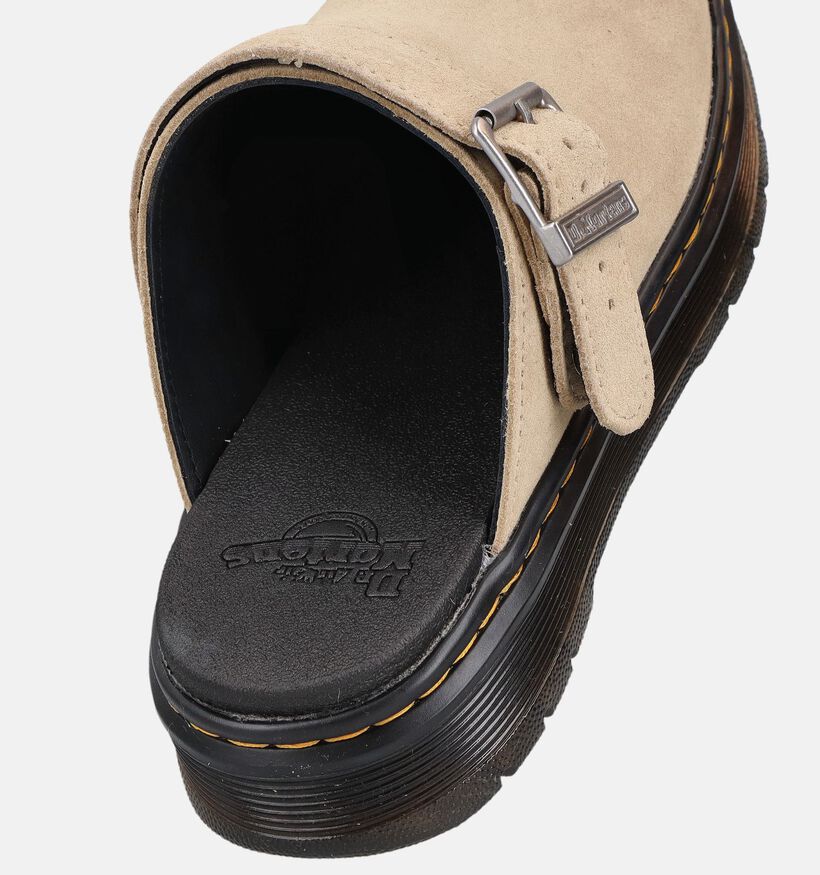 Dr. Martens Brookline Mule Clogs en Beige pour femmes (367508)