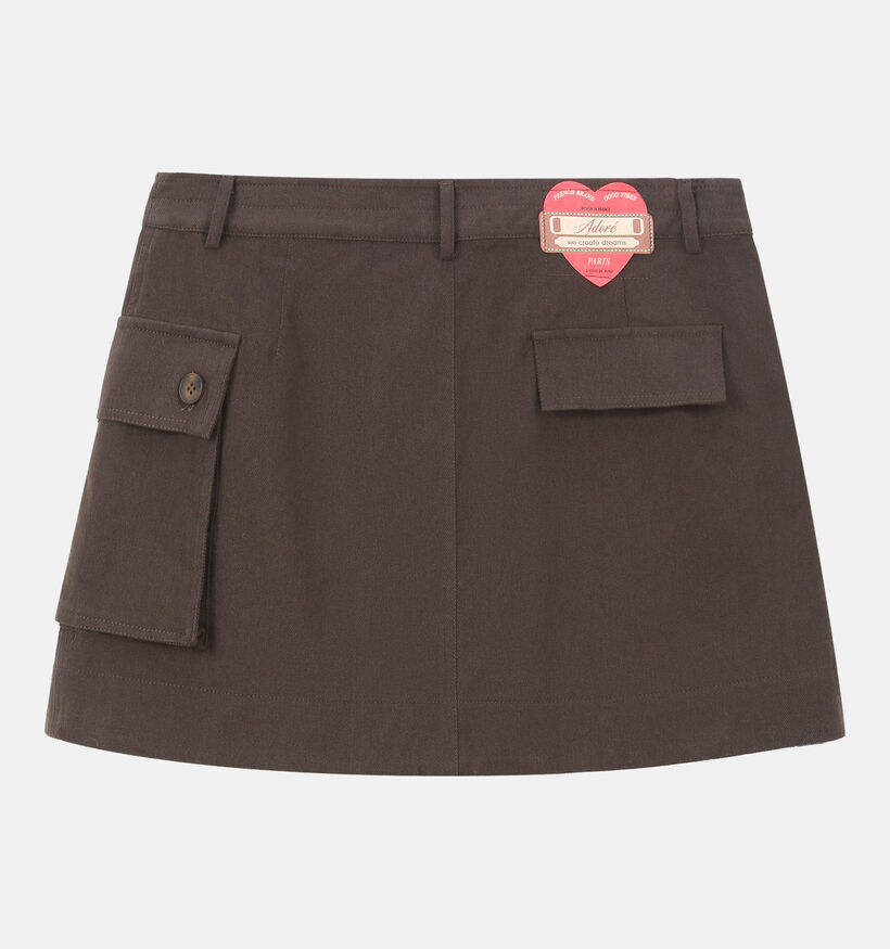 Ador&eacute; Loana Jupe en Marron pour femmes (384093)