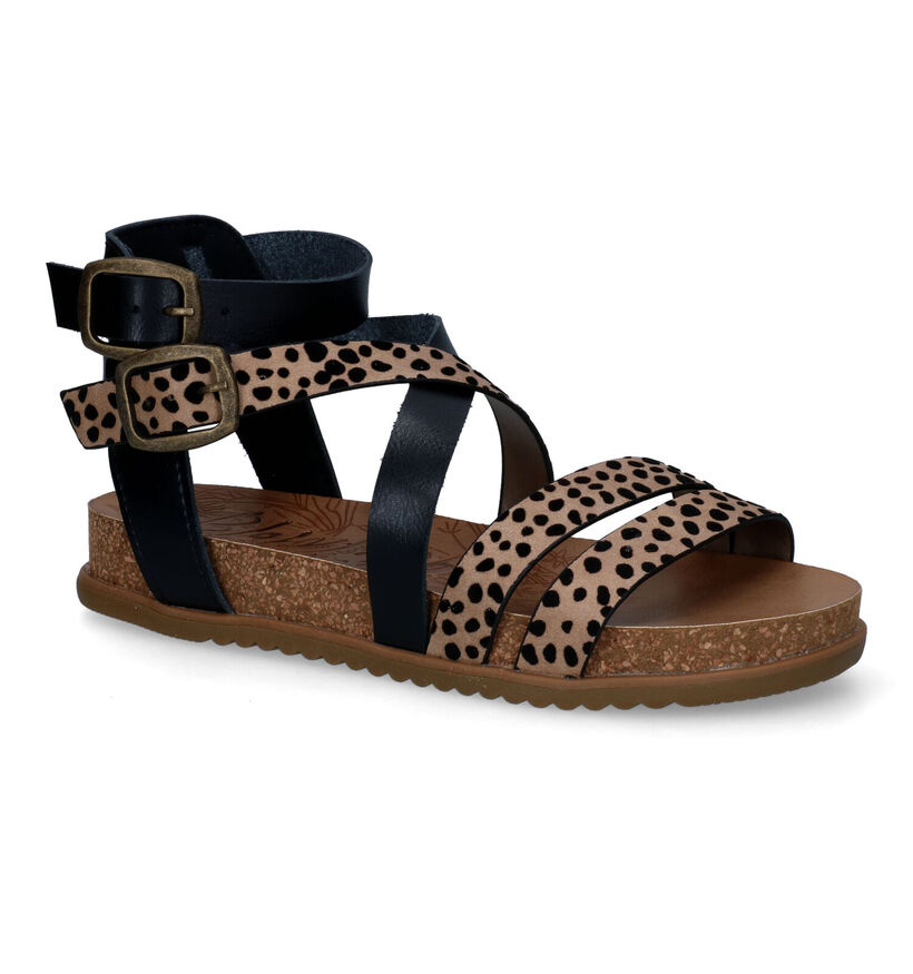 Blowfish Malibu Fandie Sandales en Noir pour femmes (339732)