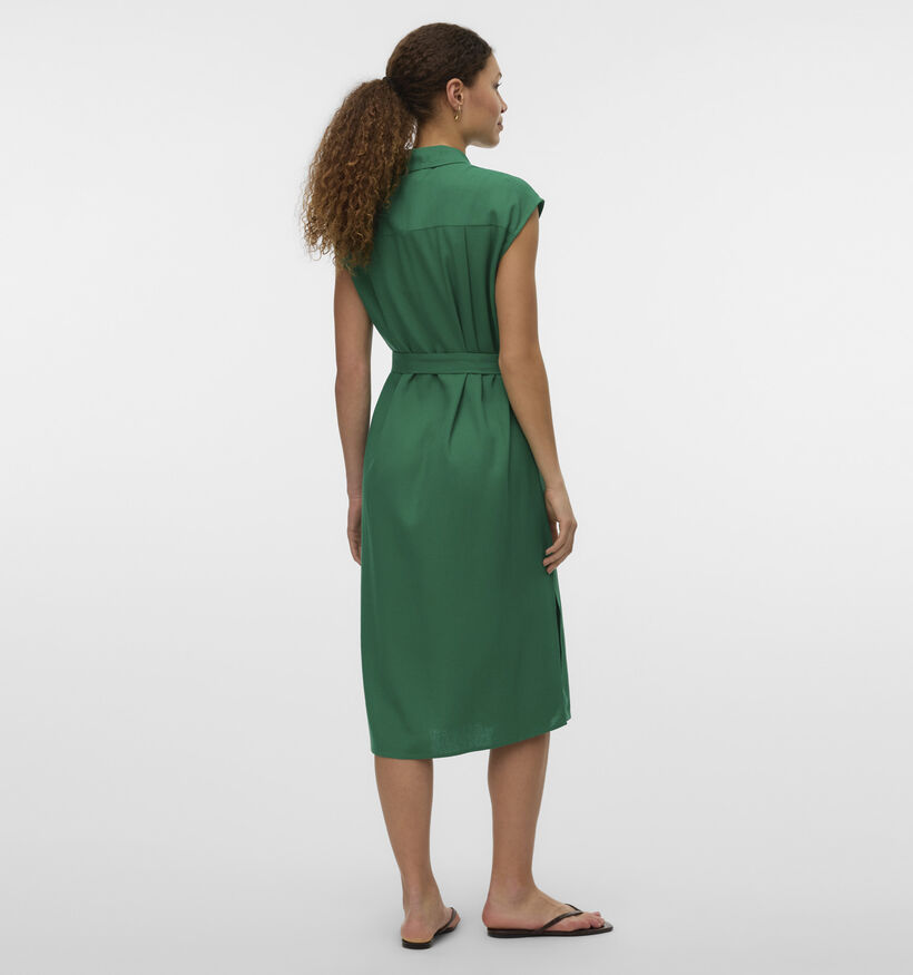 Vero Moda Mymilo Groene Hemdjurk voor dames (352139)